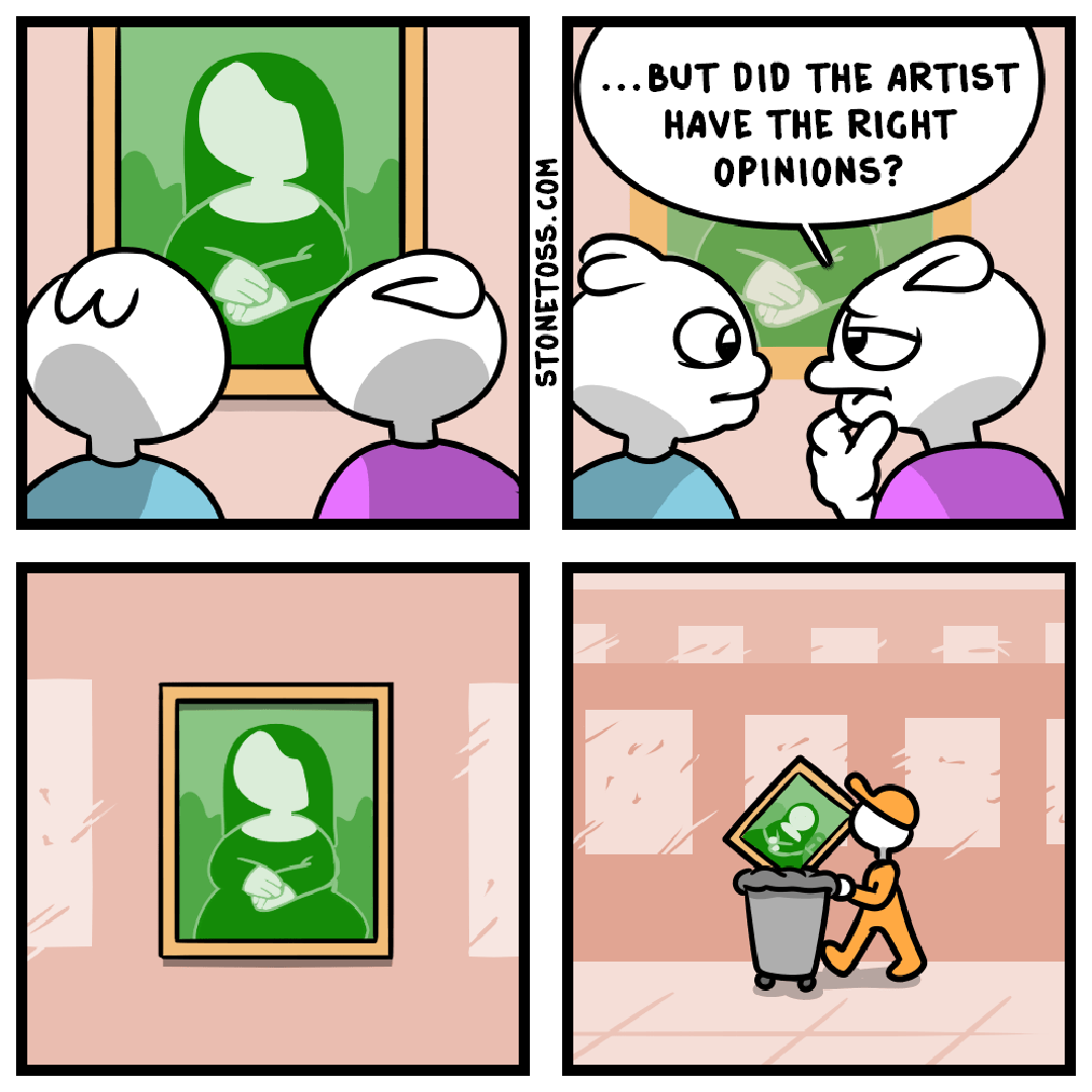 Death of the Artist panel 1